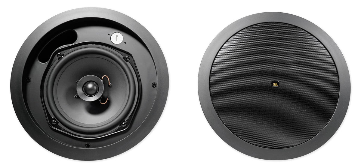 Multi Room Matrix System Ceiling (10) Speakers JBL 4-Zone 70v Audio Black w/