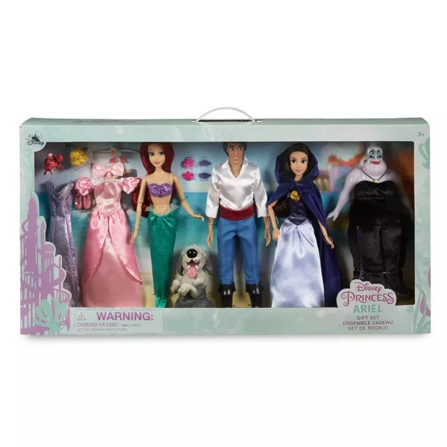 of Ariel Gift Dolls Princess Disney Set