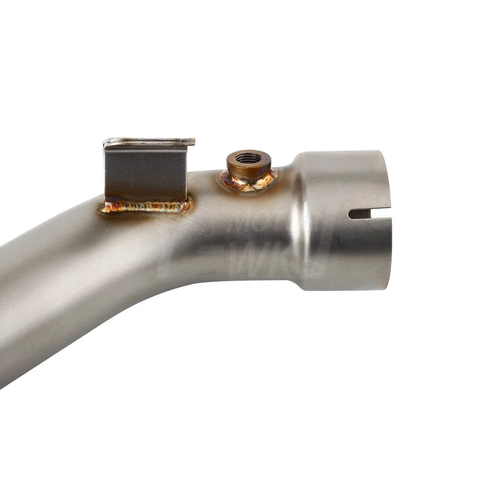 2008 GSX-R1000 Link Muffler Exhaust Middle GSXR1000 2007 Motorcycle Pipe, 1-Set For Suzuki XLYWKJ Pipe