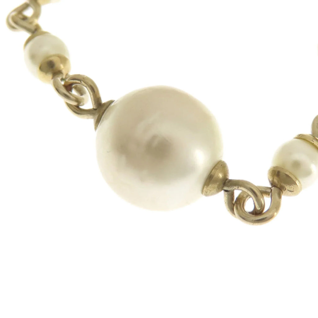 Mark Women Pearl CHANEL Pre-Owned Faux (Good) Bracelet Coco for