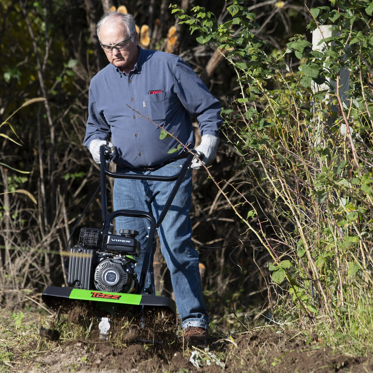 4-Cycle 2-in-1 Tiller/Cultivator Engine, with 79cc TAZZ Viper 35310