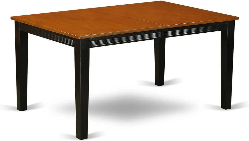 & - East Kitchen Piece Set & Dining 4 Table Chairs 5 West Quincy Table Cherry One Black with - Furniture Room
