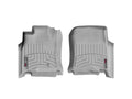 Custom WeatherTech 4Runner compatible FloorLiners Fit Row & Toyota 2003-2009 with - 1st Grey Passenger), (Driver