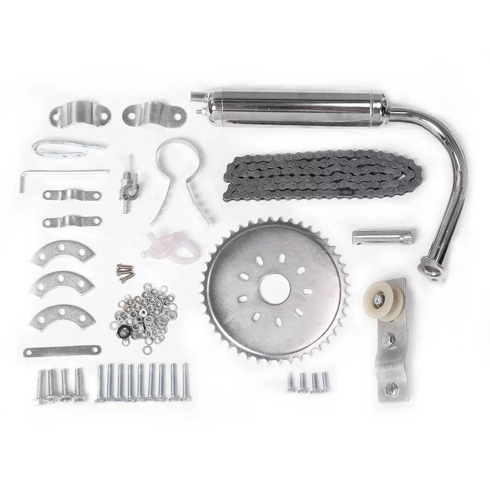 Kit 53cc Cycle Bicycle for Bicycle Motor Zimtown Bike Gas Engine Four-speed Petrol Motorized Engine Kit