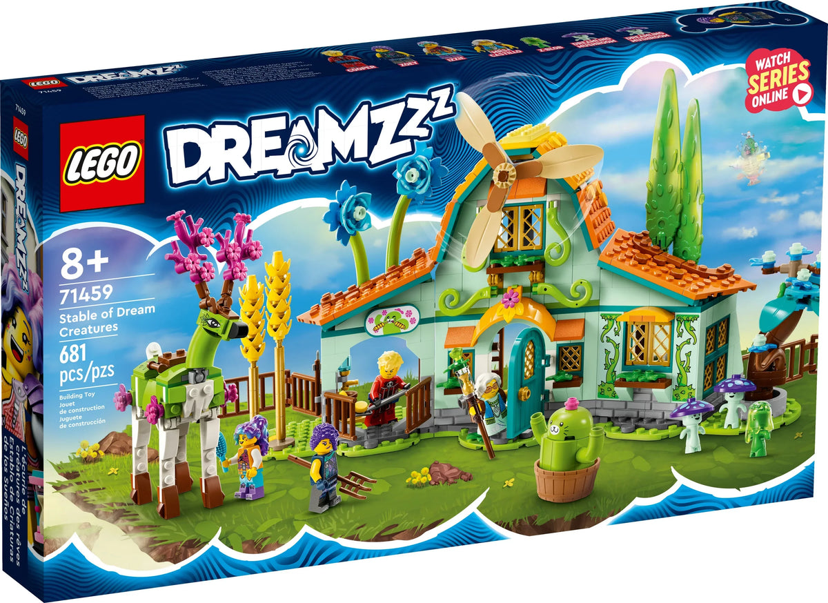 Options Olds 8+ Toy 2 Mythical Dream Pegasus to Create 71459 Flying of or Creatures Building Unique Animal Fantasy Guardian, Gift Stable DREAMZzz Year Kids, for for Forest LEGO