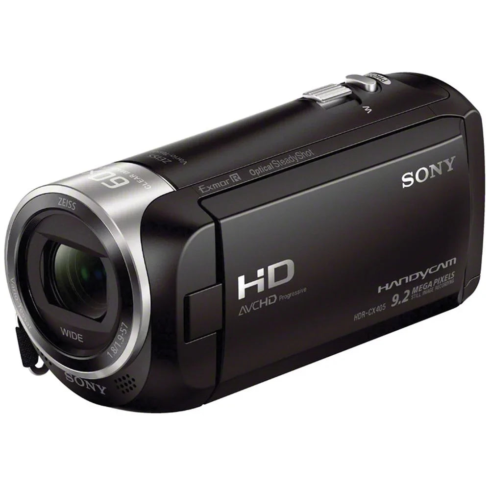 Kit HD - Battery Flash + HDR-CX405 Sony Handycam 16GB + Extra