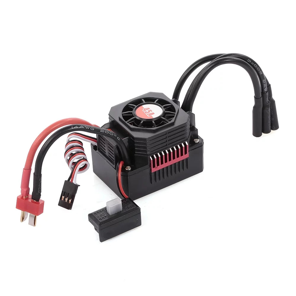 ESC Brushless Motor HOBBY Car Eccomum with BEC for SURPASS Waterproof 4370KV RC 45A F540 1/10 Truck