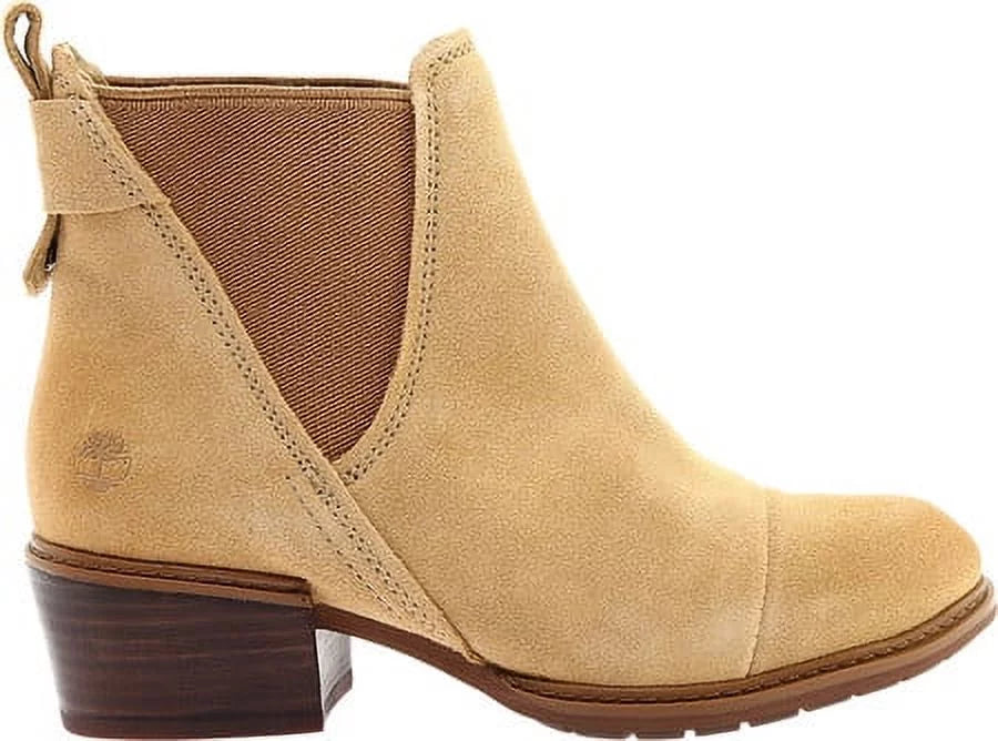 Double Boot HS3151 TB0A1SCT Sutherlin Beige Timberland Chelsea Bay Women Gore (7.5)