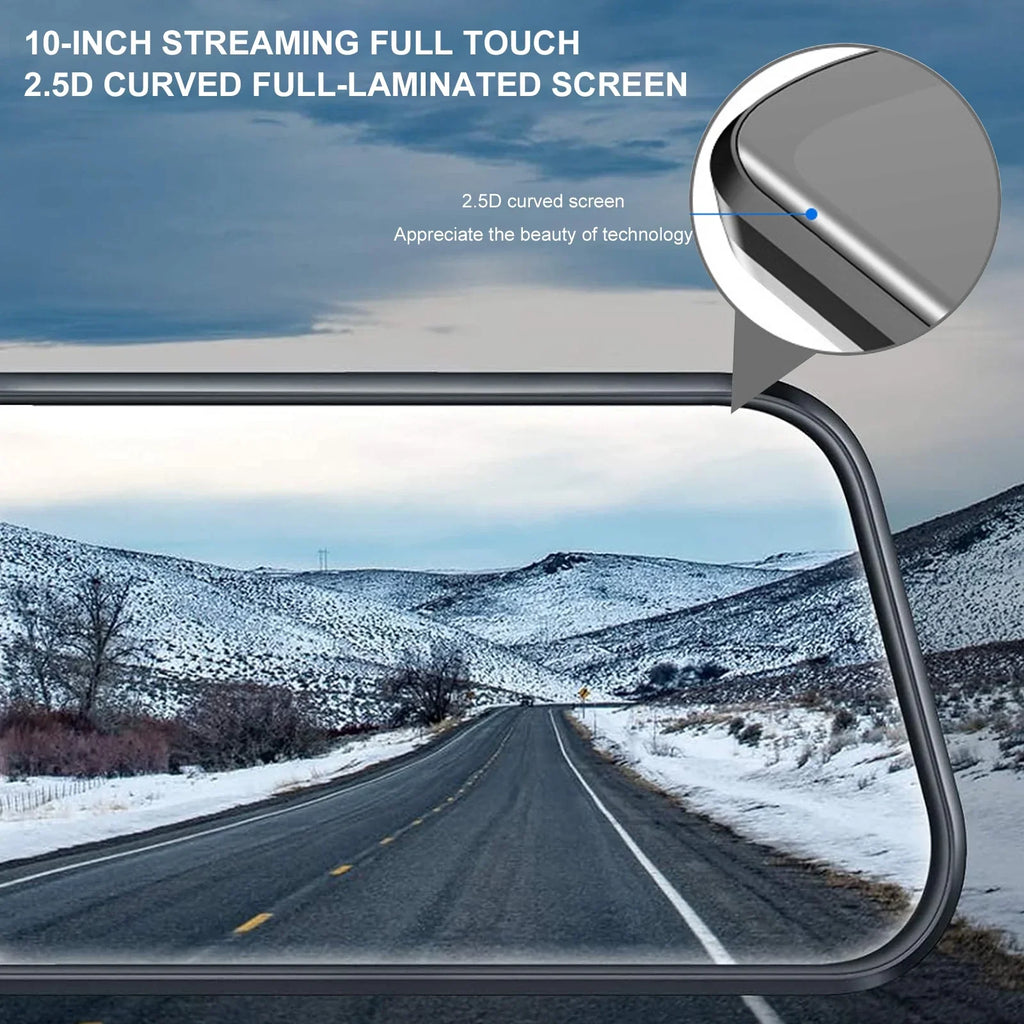 1080P HD 170°Wide Camera Cam IPS Dash Front Full 10Inch for 24H Rear, Screen Vision, 32GB Angle, Card, Parking WDR, Dash Cars, Night Free Mode