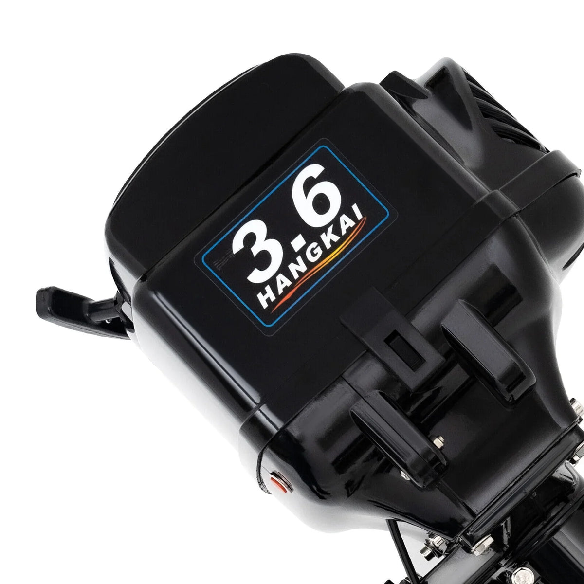 Boat HANGKAI Motor Cooling CDI 2 90cm/35.4in Fishing Outboard 3.6 Outboard Water Engine Boat Motor Stroke HP