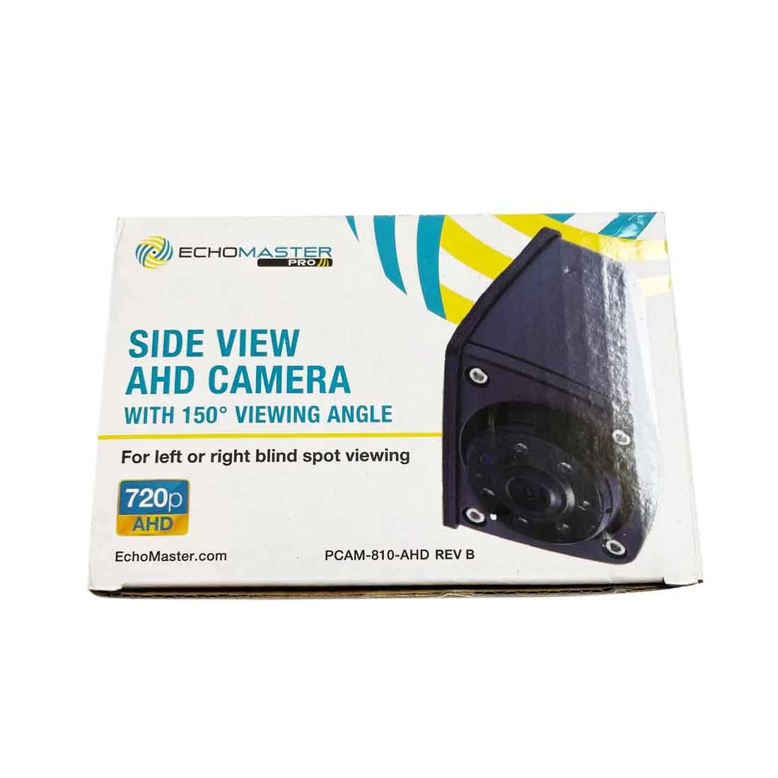 720p Side B 150° w/ PCAM-810-AHD View REV Viewing AHD Angle EchoMaster Camera