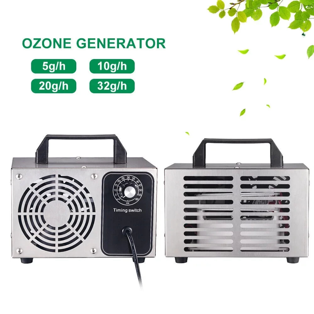 Glossy Steel Smoke, 41dB Kydely Powerful Ozone Room Ozone with Dust - Pollutants Finish & Eliminate Machine
