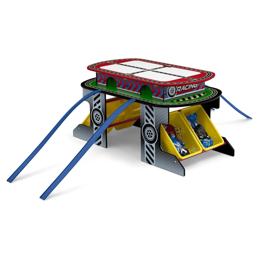 Track Toy Delta and Children Play Table Race Kids for Activity