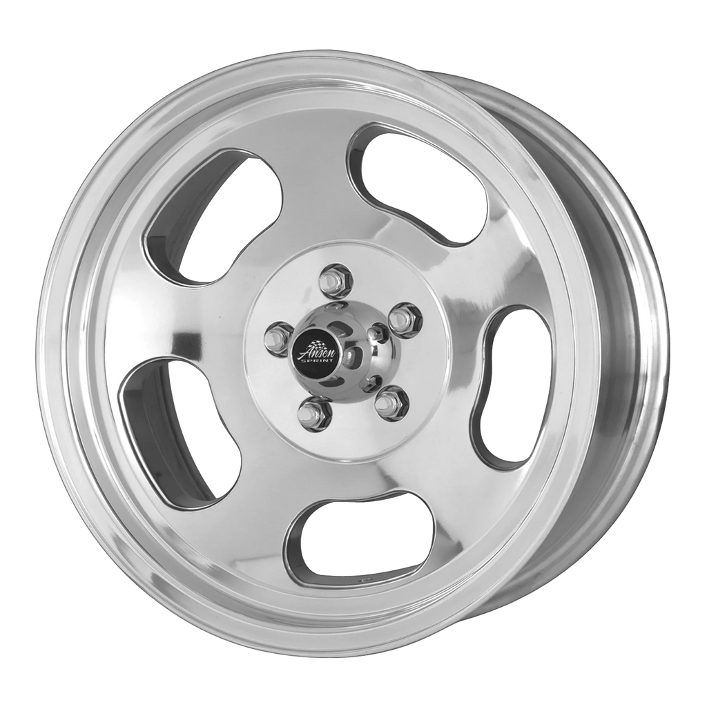 AMERICAN 0ET 15X7 83.8CB VN69 ANSEN RACING POLISHED WHEEL SPRINT VINTAGE 5X101.6