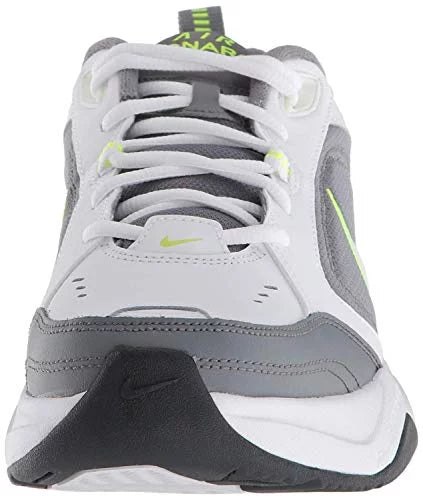 trainer, men's nike grey-anthracite, white-cool air regular 7 cross monarch iv us