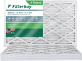 HVAC Air Pleated 13 Filters (4-Pack) Filterbuy 12x20x1 Furnace MERV AC