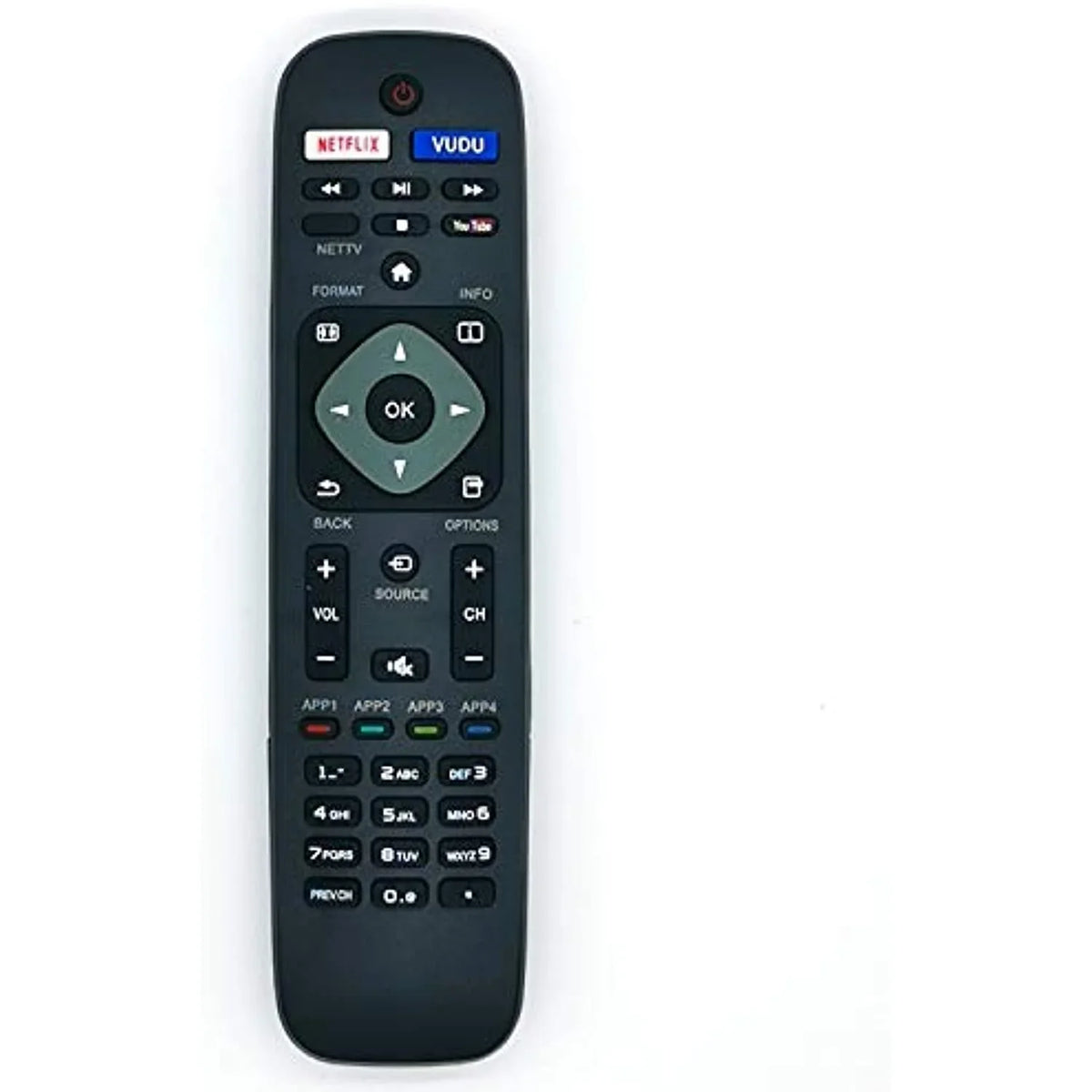Remote Remote Control Replacement for TV Philips Universal 4K Replace Philips TVs UHD TV LCD Smart LED for Remote New