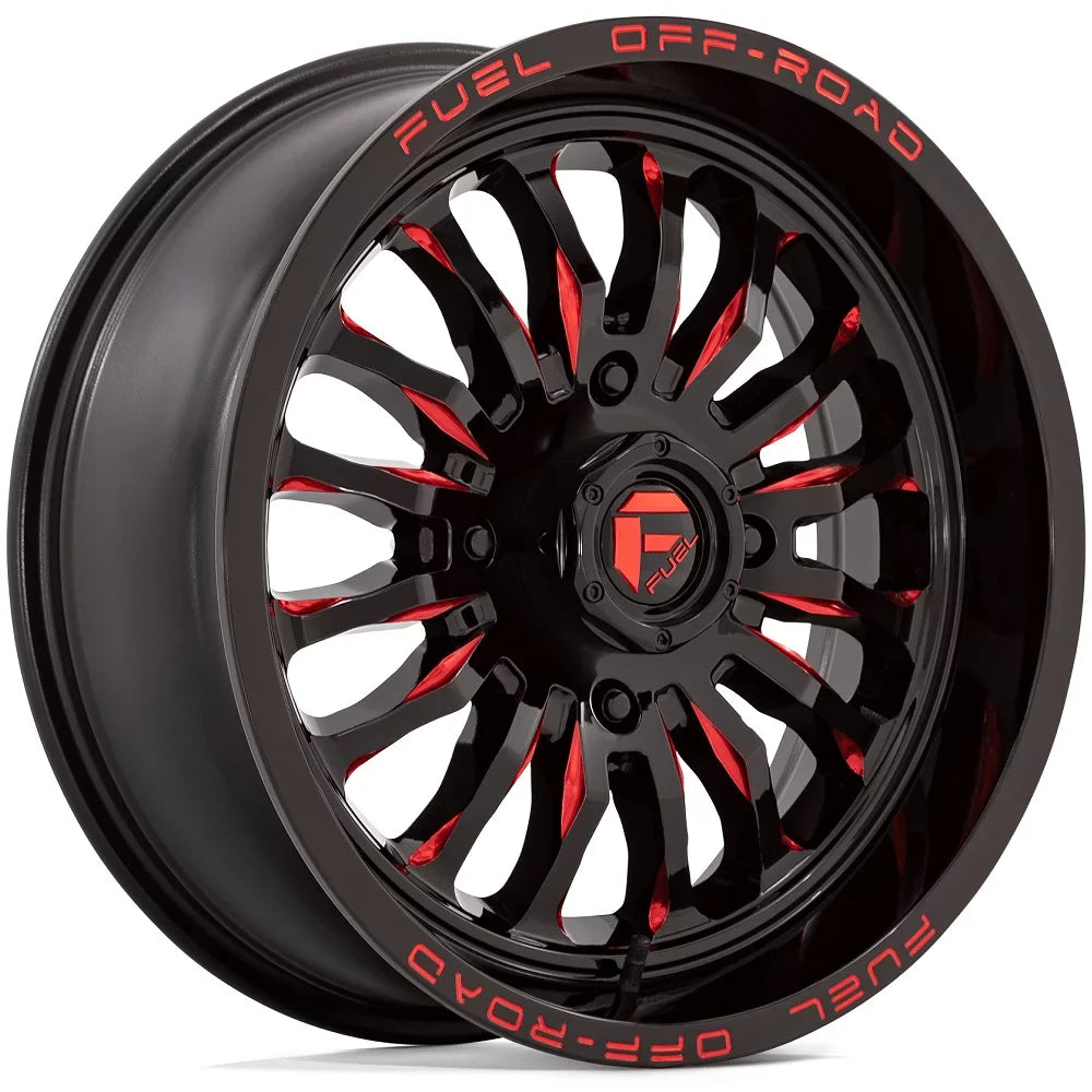 18" Wheels Kawasaki Mule Red MotoRavage XL Teryx Tires Fuel ARC 40"