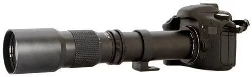 2X Monopod for + Cameras / f/8 Thirds 1000mm Olympus Teleconverter) Lens Optics Manual Four 500mm Digital Telephoto Evolt + Commander Super T-Mount Lens (with Bag &