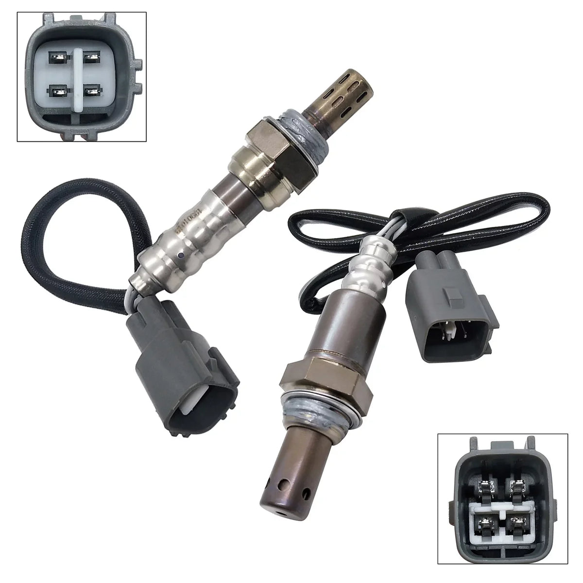 Oxygen 1Pcs Sequoia 4.0L Downstream Toyota Cruiser + 234-9145 234-4758 For 5.7L 2015 Upstream Tacoma Replacement 1Pcs Sensor 2Pcs Land 2014 MAXFAVOR O2 Sensor