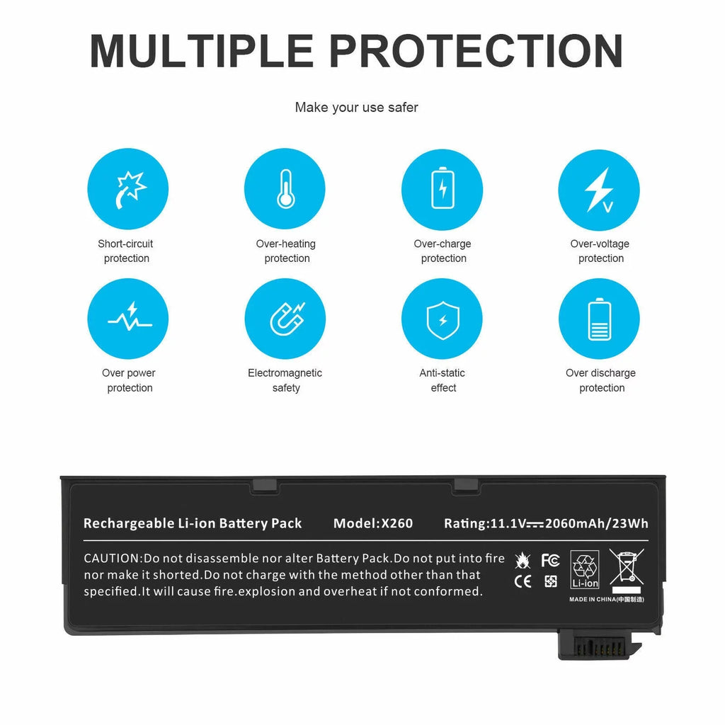 T470p For L460 T460p New T550 Lenovo 24Wh T440 ThinkPad L450 T460 Battery T450