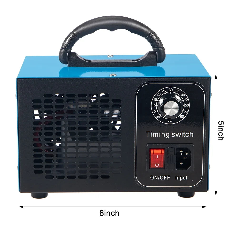 Glossy Steel Smoke, 41dB Kydely Powerful Ozone Room Ozone with Dust - Pollutants Finish & Eliminate Machine