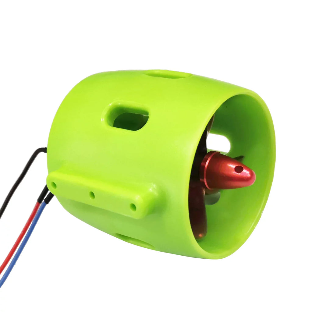 Motor for Nest Brushless Boat Clockwise Electric Underwater OWSOO 12-24V 1000KV with 4-Blade Bait Drive Engine Waterproof Propellers with Ship Motor