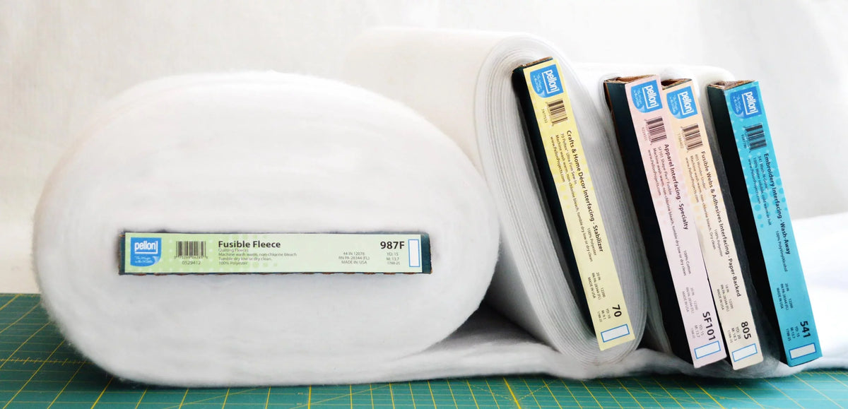 10 by 45" the x Bolt White Fleece Pellon Fusible Yards 987F Fabric, Craft