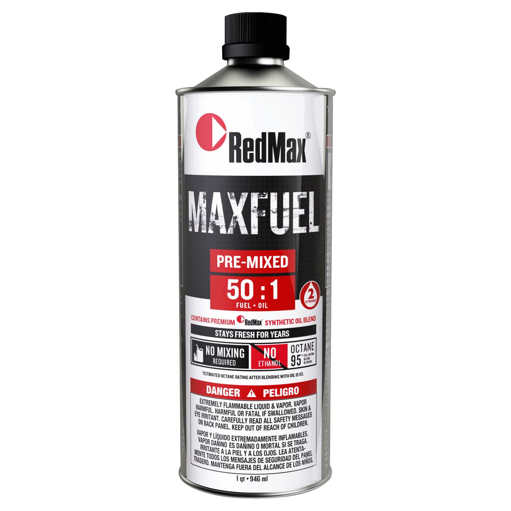 Engines Quart RedMax Fuel 581158801 2-Cycle 6 Pre-Mixed 94 Oil 50:1 Octane Pack