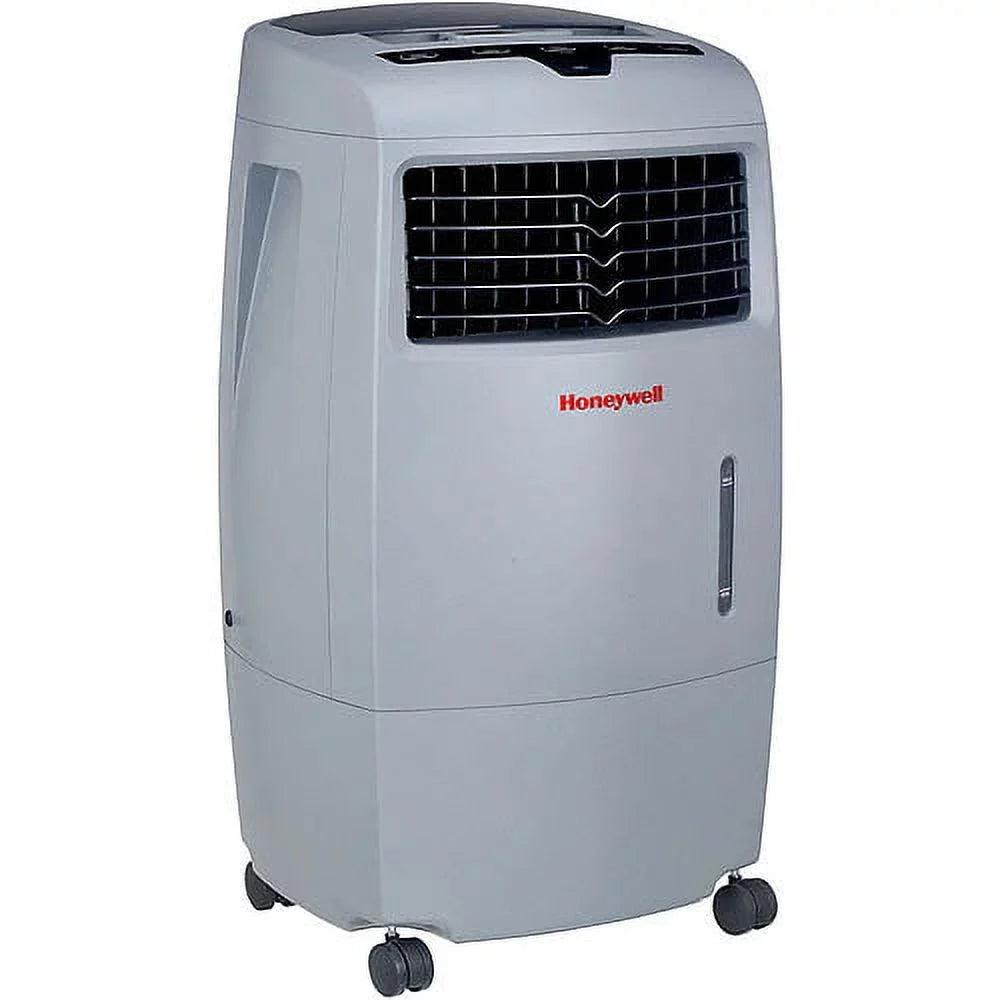 Fan Control, Compartment Ice Cooler & Outdoor & Remote CO25AE, Evaporative Gray Portable 500-694CFM with Indoor Honeywell Humidifier,