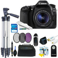 DSLR + 64GB EOS 18-55mm Camera Kit Basic 80D Expo with Lens Canon