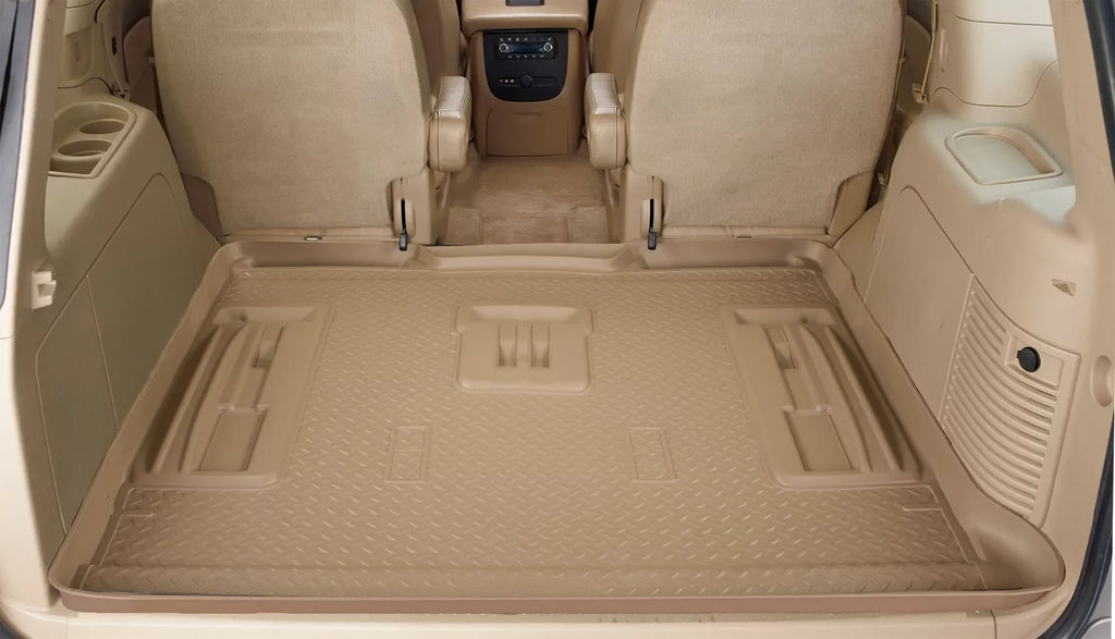 area Classic Black Husky Liner Double Toyota 4Runner Tray Cargo Style option RealTruck Series with Compatible Cargo with Stack Cargo by 2003-2009