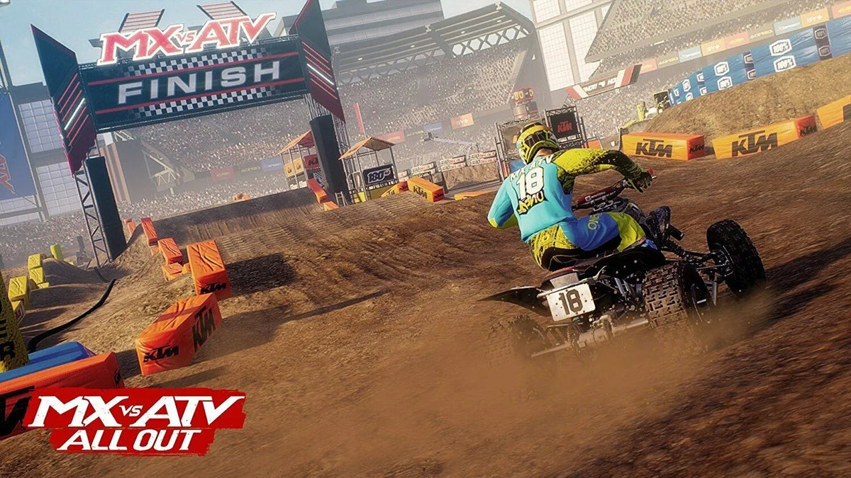 Sealed Switch Factory All MX Off vs Out Road Brand New Nintendo Racing ATV