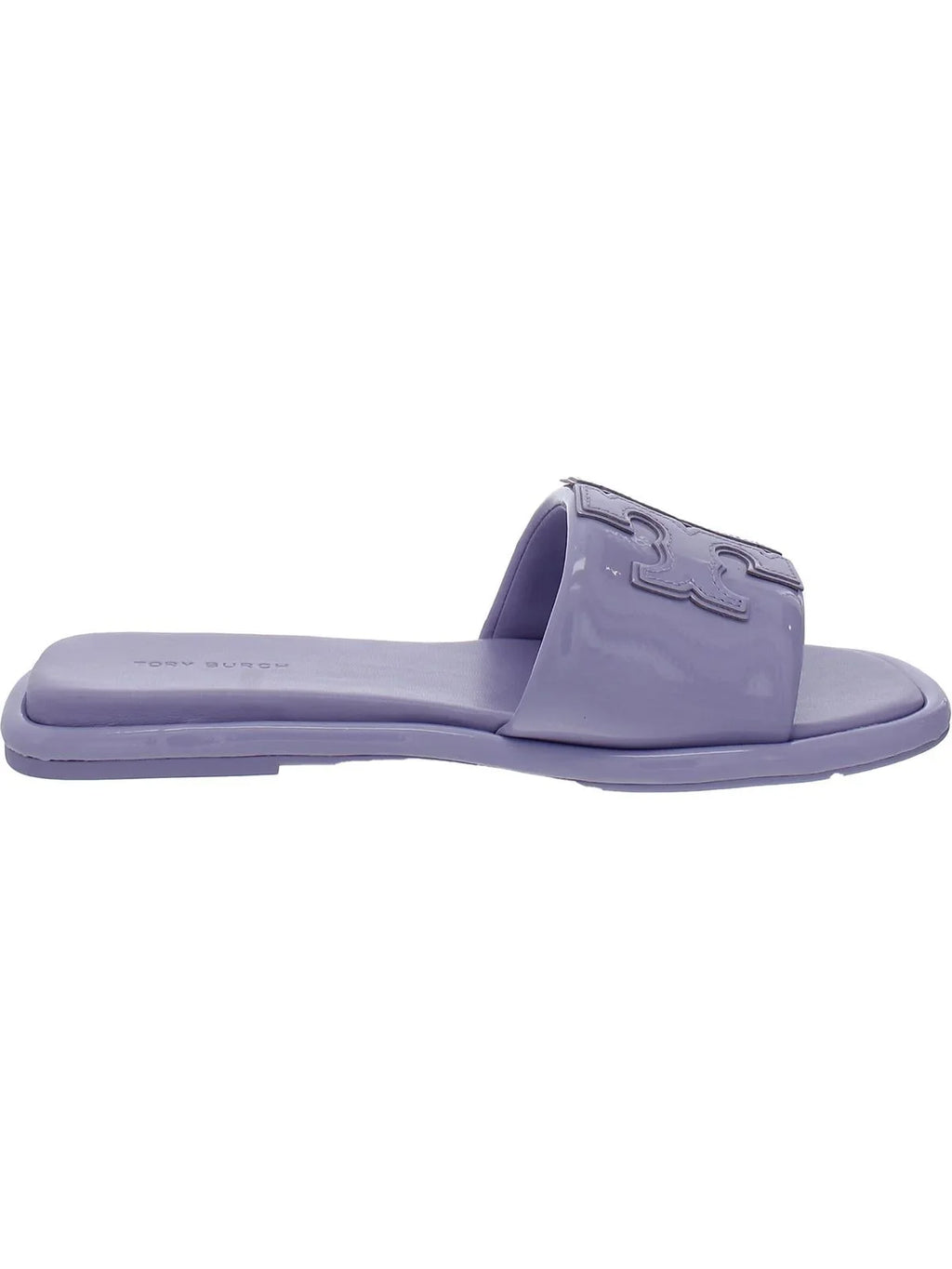 Tory Sport Flat Sandals Double Leather Slide Womens T Burch Slides