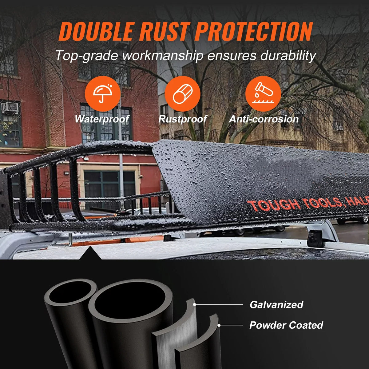 Capacity Truck Rack Car for BENTISM Holder Heavy Cargo 46"x36"x4.5" Duty LBS Basket Roof SUV 200 Top