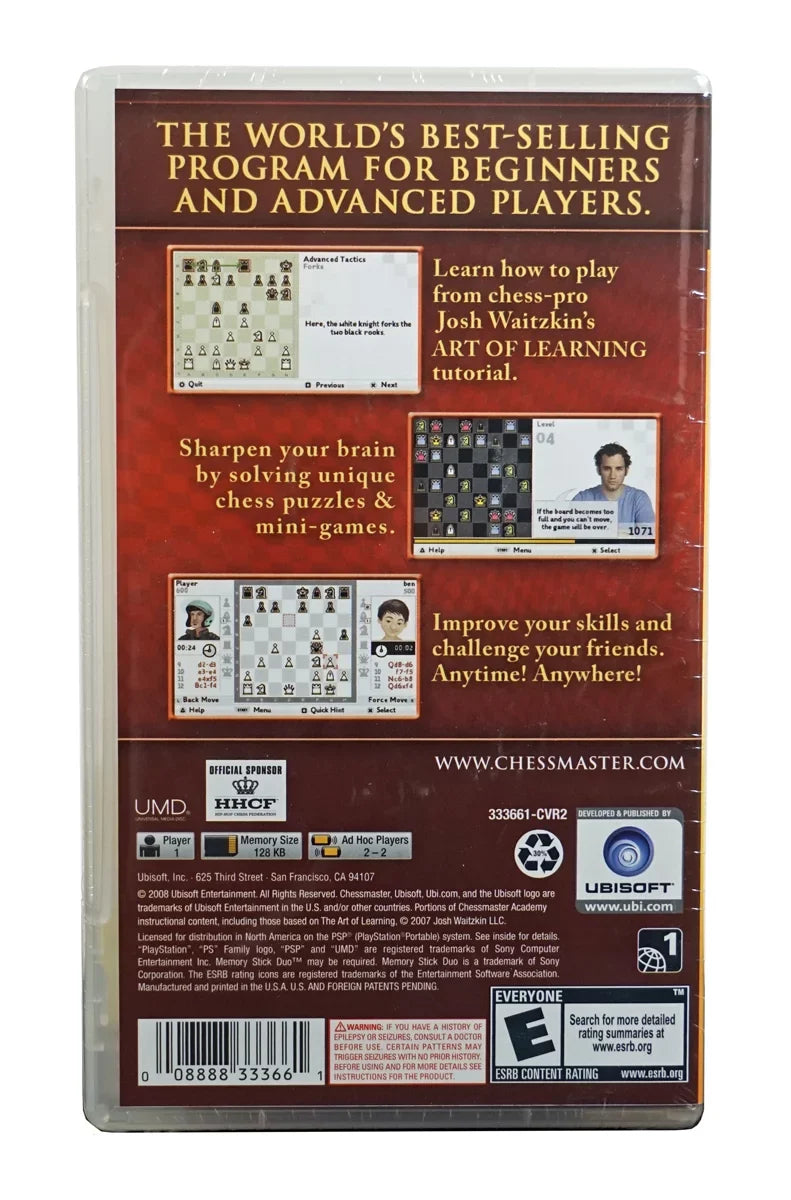 of from Learning The of Art Learning Waitzkin to Sony from - PSP Tutorial - play Art Josh Chessmaster Learn
