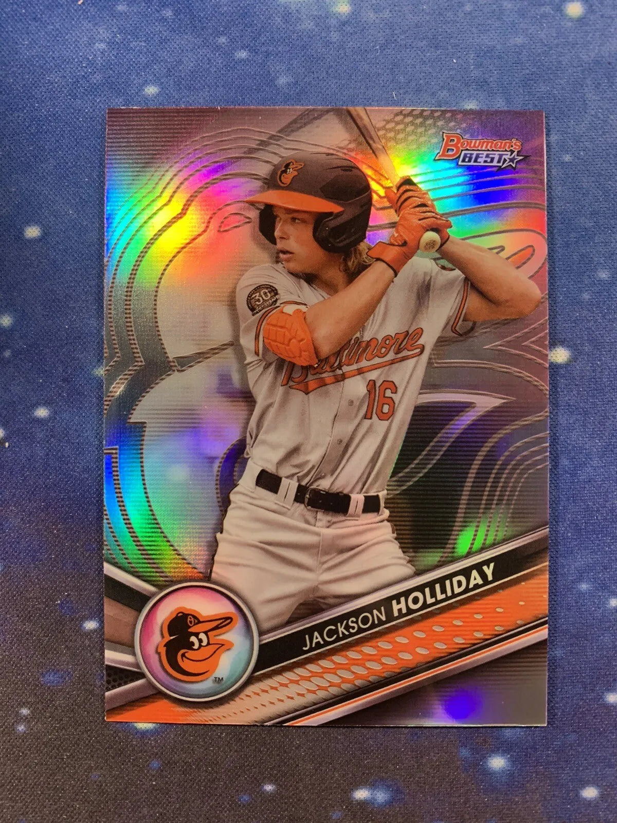 Bowmans Best #TP-2 Refractor Jackson Card 2022 Rookie Holliday