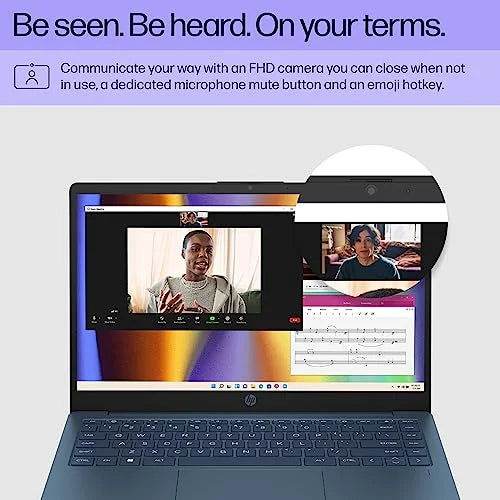 14-ee0010nr Graphics, Laptop, HP GB Iris Xe 512 (2023) i5-1335U, SSD, FHD Core RAM, 11 Windows Intel 13th inch 8 Generation Home, GB Intel 14 Display,