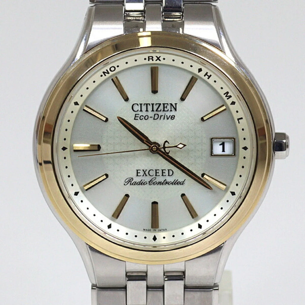 Pre-Owned CITIZEN Men's Watch Dial (Good) Eco-Drive EBG74-2792 Exceed Gold