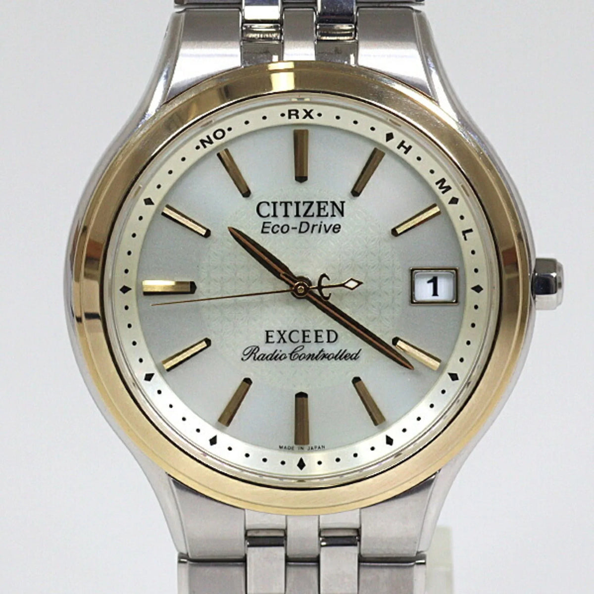 Pre-Owned CITIZEN Men's Watch Dial (Good) Eco-Drive EBG74-2792 Exceed Gold