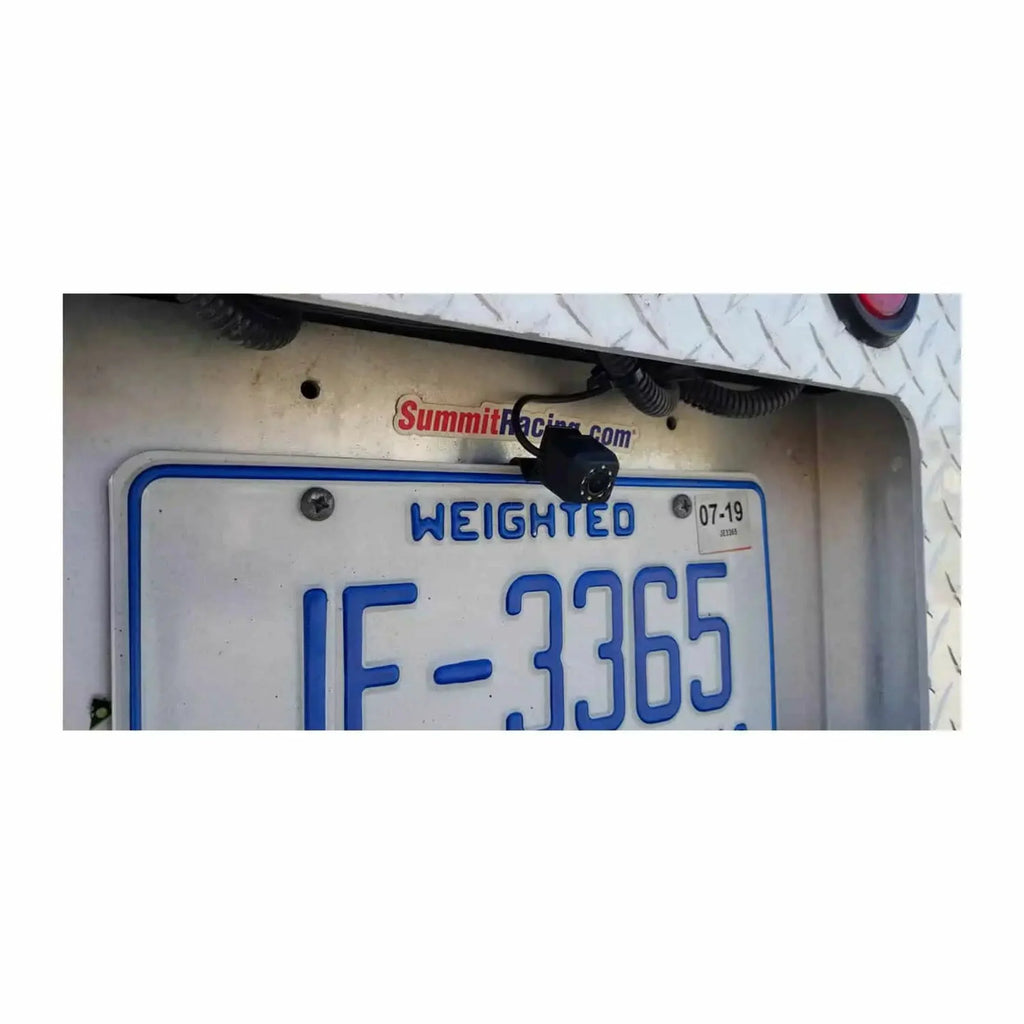 Cameras Plate and License Bracket Rydeen MINy Camera Backup for