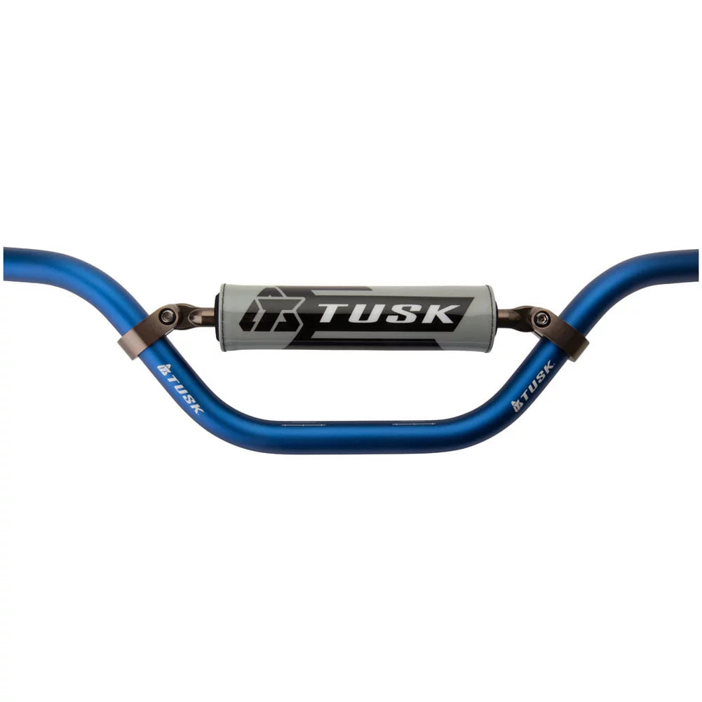 Blue T-10 7/8" Aluminum Bend LEM CR 1997-2000 LX2 Tusk For Mini Handlebar