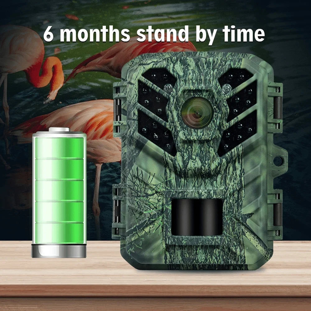 IP65 Motion Portable Portable Speed IP65 Camera Months Speed 0.2S Outdoor Camera,Weatherproof Camera Small Pristin Standby Animal/Plant Motion Weatherproof Use Camera 0.2S Camera 6 Vision