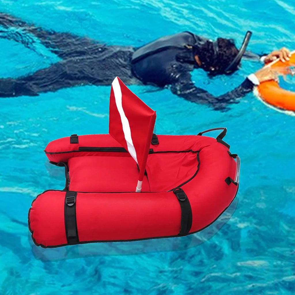 funtasica Scuba Inflatable Buoy diving Float Snorkeling for Sports Diving Float Dive Dive Buoy Underwater Diving Portable Flag Safe