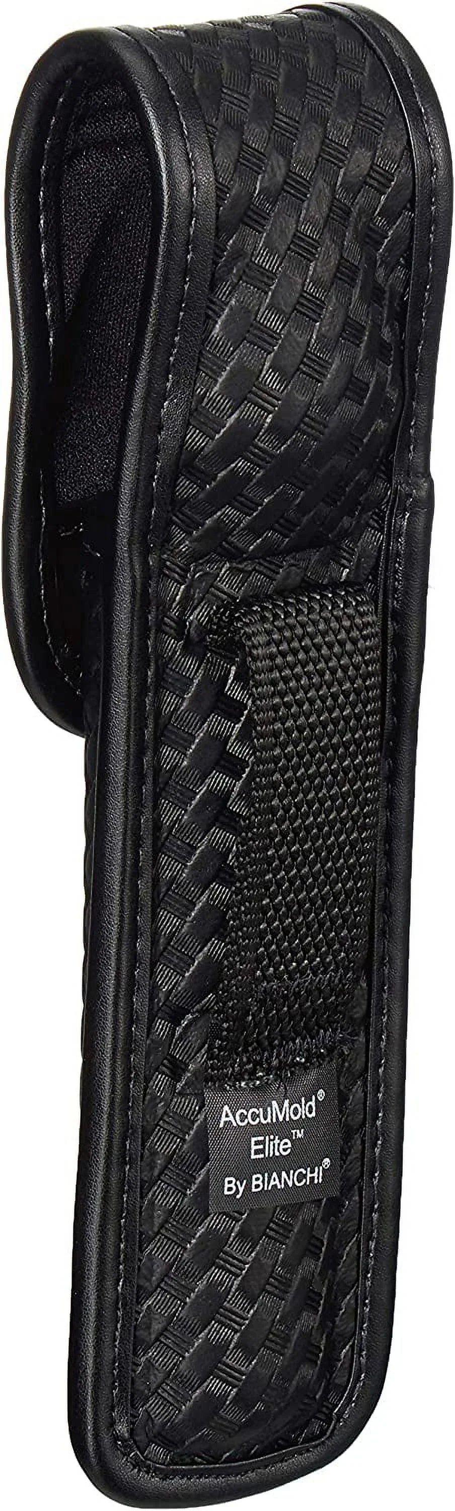 Snap Brass 22239 Black, 7911 Elite Size 3) - Covered Pouch Bianchi Bianchi (Basketweave Compact Accumold Light -