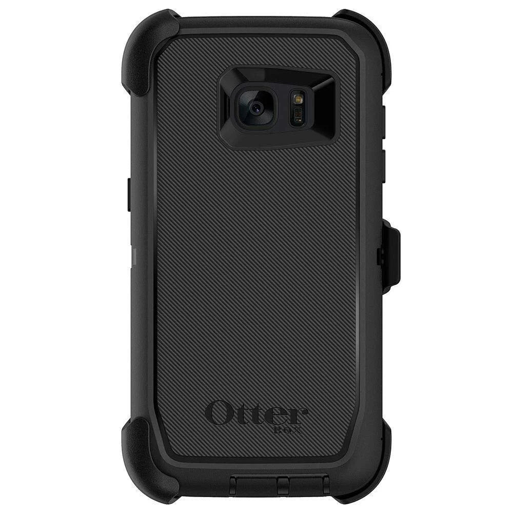 Defender Galaxy Case (ONLY) Black - - Packaging Rugged Edge Samsung Series for Bulk S7 OtterBox Protection