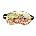 Ancient Civilization Shield Soft Shade Chichen Eye Blindfold Cover Drawing Night Mexico Itza Sleep