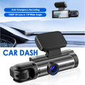 w/ JahyShow Camera Cam Car G-Sensor DVR Front 1080P Dash Recorder Lens Video Dual Inside