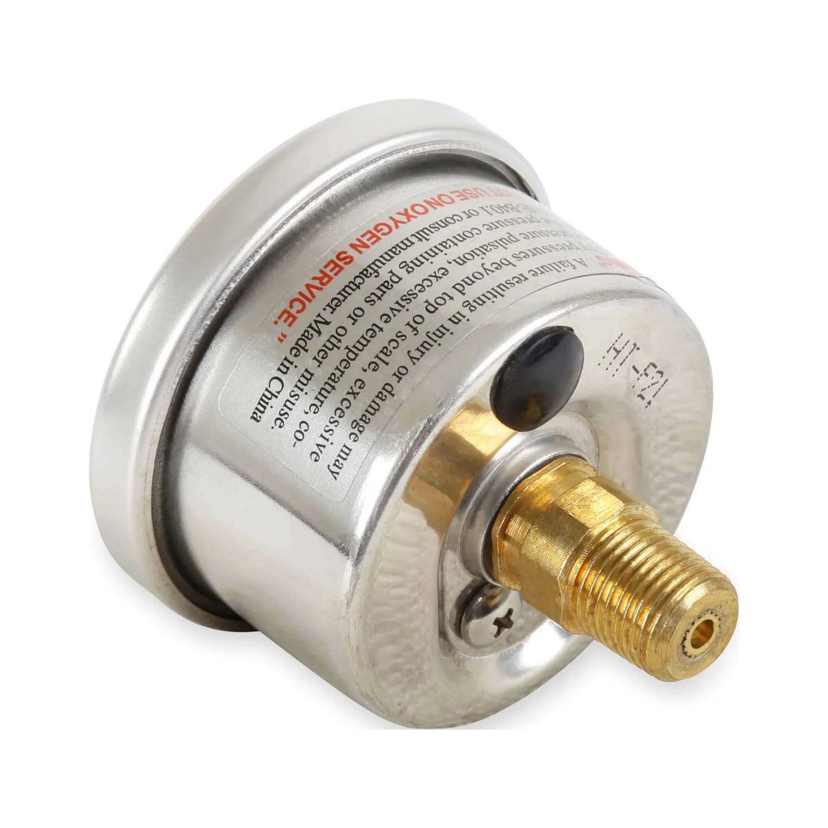'- Glycerin 1.5 EFI Gauge Holley Pressure 0-100psi Filled 26-507 - inch Fuel -