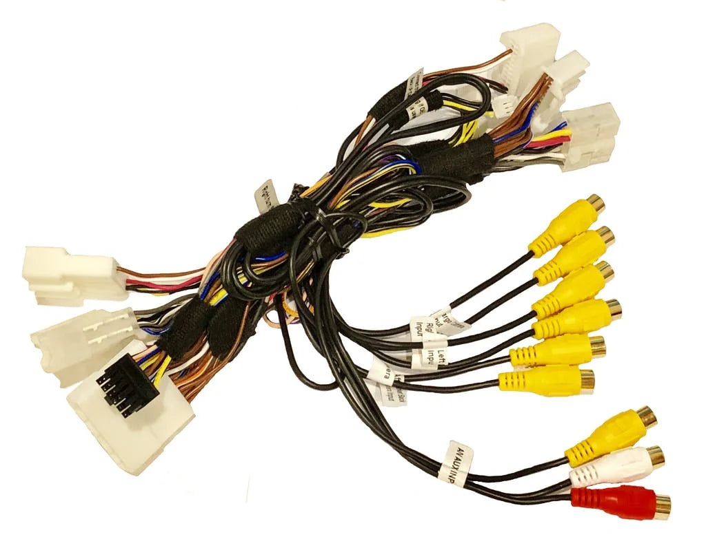 Tundra Side and Mirror Toyota RFM-TUN View Input Mounted Interface for Multi Cameras A/V Crux with Integration